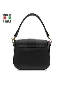 Woman Genuine Leather Bag - Black - View 3