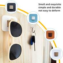 Sunglass Organizer Wall Mounted, Wooden Eyeglass Holder Stand Display For Multiple Glasses, Hanging Sunglasses Organizer Storage Wall For Office, Home, Bathroom, Living Room,(Grey) - 灰色 - 查看 5