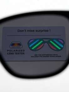 POLASUP 1 bucată ochelari de soare clasici cu lentilă polarizată (include husă pentru ochelari, cârpă de curățat, șnur) potriviți pentru șofat, vacanță în debarcaderul australian, stil stradal boho-chic, vacanță, plajă în aer liber, navetă, călătorie vintage, unisex - Negru - Vizualizare 8