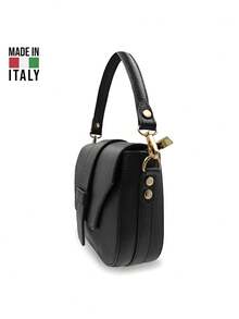 Woman Genuine Leather Bag - Black - View 2
