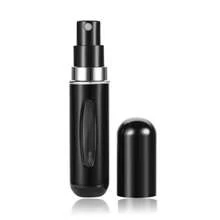 1 Stück 5ml Aluminium-Boden-Sprühflasche, die mit Lufterfrischer-Wasser gefüllt werden kann, tragbare Kosmetikflasche zum Reisen