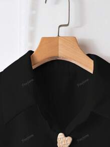 Camisa casual con diseño suelto y favorecedorpara mujer