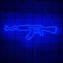 Indicator neon în formă de armă/cuțit/sabie - lumină policromatică - Vizualizare 15