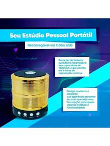 Portable Usb Sd Fm Mini Bluetooth Speaker Rechargeable Amplified SomY887 Speaker Box 887 - 黑色 - 查看 6