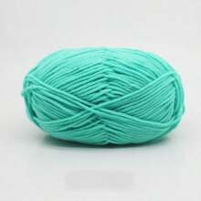 1pc 50g 5-Stranded Cotton Yarn, Suitable For DIY Weaving Bags, Scarves, Hats, Sweaters, Home Textiles