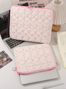 1Pc Floral & Strip Pattern Tablet Bag 11 Inch /13Inch Computer Bag Colourful Cute Protection Case Small Bag File Bag Laptop Sleeve Computer Carrying Case Bag 11 Inch/13Inch Portable Table Cover Bags For Mac Book ASUS For Tablet Handbag Case 9-13inch Compatible With Ipad Air 4 Pro 11 Mini 5 IPad Case Compatible With Samsung Shockproof Pouch Bags
