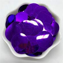 200 szt. 20 mm płaskie okrągłe cekiny z 1 otworem bocznym PVC płaskie okrągłe luźne cekiny paillettes szycie rękodzieło DIY ślubny wisiorek