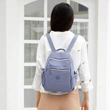 Women Functional Backpacks - Purple - View 2