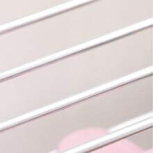 4-Tier Simple Pink Shoe Rack For Home Storage
