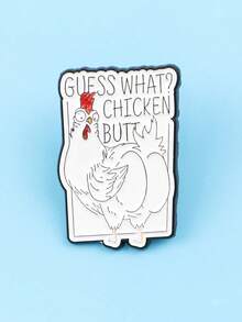 1PC Raccoon Cat Animal Quotation Enamel Brooch Lapel Pins Badge On Backpack Clothing Accessories Jewelry Fashion Gifts For Friends - Multicolor - View 6