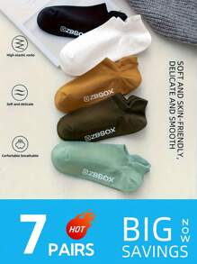 7 pares de calcetines invisibles con acolchado para hombre, diseño de corte bajo transpirable con soporte de arco, calcetines deportivos, calcetines de baloncesto, calcetines de fútbol, calcetines tobilleros, calcetines negros, calcetines blancos, calcetines cortos, calcetines cortos de caña baja, calcetines invisibles y cortos, diseño antideslizante de doble línea, absorción de humedad, antibacteriano, anti olor, adecuado para negocios y ocio, deportes al aire libre, correr, estilo universitario, uso diario en las cuatro estaciones, para el gimnasio, de vuelta al colegio