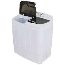 Compact Portable Washer And Dryer With Mini Washer And Dryer, White - - 1 - View 2