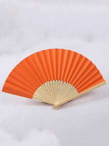 1pc Foldable Fan Hand Held Fan With Tassel For Outdoor Travel Dancing Performance Cheongsam Dressing Accessories Photo-Taking Props - Nhiều màu - Xem 37