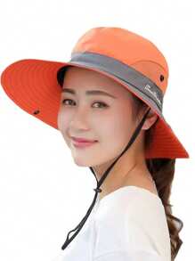 Sombrero bucket impermeable de ala ancha para pesca, camping y escalada, sombrero transpirable de secado rápido que protege del sol, opción ideal para regalos