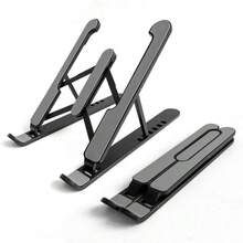 Soporte portátil ajustable y plegable para computadora portátil, tableta, escritorio de computadora - 1 - Ver 3