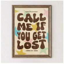 1PC Pop Music Movie Posters,If You Get Lost, Please Call Me. Music FestivalCanvas Prints, Decor,Fashion Canvas Wall Arts, Artwork Wall Painting For Gift, For Bedroom,Bathroom, Living Room, Wall Decor, Home And Dormitory Decoration (No Frame) - Multicolor - View 16