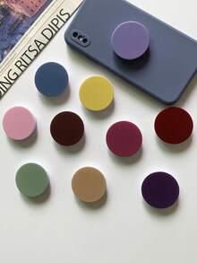 1pc/2pcs Finger Grip Phone Grip/Stand, Expandable Holder, Phone Grip With Pocket, Suitable For Smartphones - Multicolor - View 6