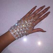 1pc Tassel Bracelet & Ring Jewelry Accessory For Beach Party