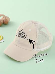 1pc Baby Baseball Cap, Fashion New Style For 3-7 Years Old Boys/Girls, Quick Dry Breathable Visor Hat, Outdoor Sun Protection, Children Gift - 1PC - View 14