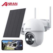 2K Solar Security Camera With Spotlight, 360° View Wireless Outdoor Camera, Waterproof PIR Detection - 白色 - 查看 1