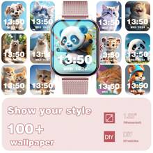 Smartwatch, Wireless Calling/Dialing, Multi-Sport Mode, Call Reminder And Rejection, Message Reminder View, Multiple App Reminders, Suitable For Men And Women, Outdoor Sports Watch, Custom Wallpaper, Suitable For Android/IOS