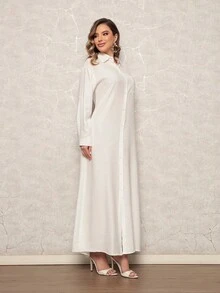 LONG Marrant Shirt - trắng - Xem 1