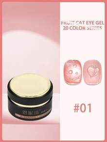 annies 夏日水果猫眼磁性凝胶指甲油，可卸UV LED冰晶透明蓝绿粉紫闪亮玻璃珠猫眼美甲沙龙DIY 5ml/1支/20支 - 彩色 - 查看 17