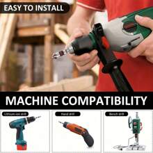 5pcs M35 Cobalt Alloy Countersink Drill Bit Set, 82° Angle With 1/4" Hex Shank - For Metal, Wood And Plastic - Including 1/4", 3/8", 1/2", 5/8" Size, With Storage Rack