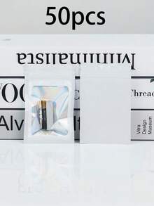 100/10 件可重复密封袋、透明窗口食品储存袋、糖果袋、软糖袋、铝箔袋、派对礼品包装袋，全息可重复密封袋拉链食品储存铝箔聚酯薄膜气味袋塑料扁平包装袋，适用于派对礼品食品糖果珠宝唇彩，有多种尺寸和颜色可供选择 - 開窗鐳射袋 - 查看 13