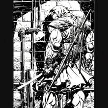 1pc/3PCS Wall Arts Posters Superhero Black And White Illustration Black And White Art Handsome Suitable For Residential And Dormitory Walls, Living Room And Bar Decoration, Dining Room Or Bathroom, Room Decoration, High Quality Without Frame, Indoor/Outdoor Canvas Art, Frameless/Framed ,Wall Art With Frame