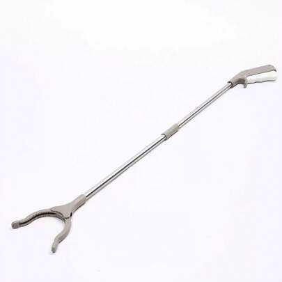 便携式不锈钢垃圾夹，家用加长垃圾钳，卫生镊子垃圾拾取工具，无需弯腰