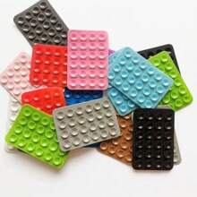 1/2pcs Silicone Suction Phone Case Mount,Phone Mounts,Octobuddy,Phone Accessories,Phone Holders,Phone Suction Grip,Octobuddy,Sticky Phone Grip,Phone Back Sticker, Adhesive Phone Stand Sticky For Cell Phone,