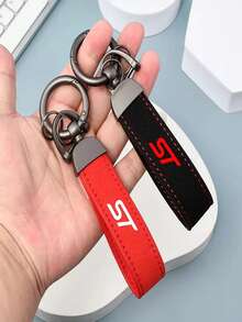 Car Velvet Keychain, Sporty Key Ring, Customizable With ST Logo, Suitable For Focus, Mondeo, Kuga MK2, And MK3 Models. - one-size - View 7