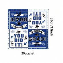 10/20/40pcs, Graduation Plates And Napkins 2025, Black And Gold Graduation Decorations, Disposable Graduation Paper Plates Black And Gold Plates Grad Napkins, 2025 Graduation Party Decorations