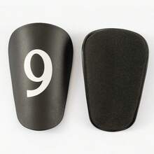 1 Pair Mini Master Black No. 9 Thicker Football Shin Guards, Adult Insert Style Leg Protection - Durable Mini Football Shinguards Suitable For All Seasons - Multicolor - View 11