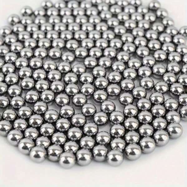 Xemussa 5 Mm 300pcs 304 Stainless Steel Precision Ball - Outdoor Steel Ball - Pigment Mixing Steel Ball-Non Magnetic Corrosion-Resistant Bearings/DIY/Models/BB Bullets