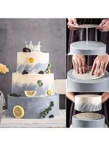 1 件多层蛋糕架，实用蛋糕展示架，圆形甜点架，适合婚礼和生日母亲节毕业典礼，非常适合婚礼和烘焙 - 厨房用具和配件，适用于家庭和厨房，由塑料制成 - 彩色 - 查看 8