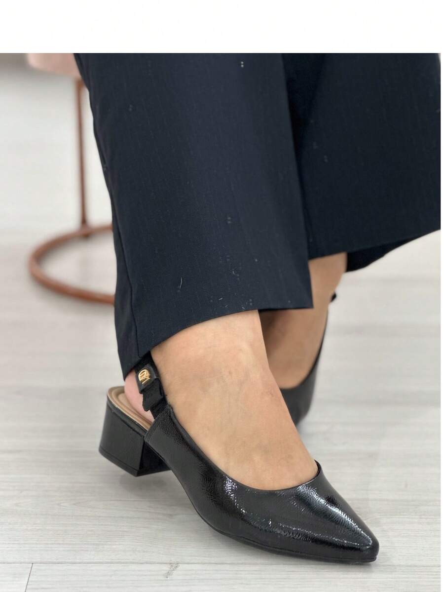 Women's Formal Mule Shoe With Block Heel Modare Ultraconforto Original Launch - 黑色 - 查看 1