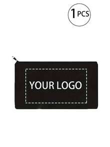 Customizable Cosmetic Bag, Durable Polyester Makeup Pouch With Secure Zipper Closure, Machine Washable Travel Toiletry Organizer For Women & Men, Perfect Gift Idea, Beauty Storage Solution, Playful Design, Smooth Texture Beauty & Personal Care Accessories Custom Logo Bag Personalized Cosmetic Bulk DIY Toiletry Bags For Business