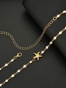 17KM 1pc Women's Belt, Bridal Waist Chain, Elegant Shiny Bohemian Colorful Gemstone Textured Waist Chain, Matching Dress, Gown, Wedding, Party, Festival Fall, Autumn,