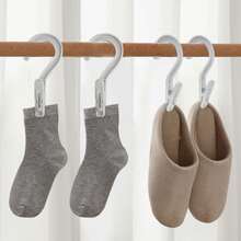 3pcs Inner Wear Clips With Built-In Hooks, Seamless, Windproof, Functional Clips For Home Use, 2-In-1 Thickened Clips For Hanging Clothes - Multicolor - View 3