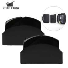 DATA FROG 电池后盖外壳替换件适用于 PSP 2000 3000 Fat Black 全新维修配件 - 黑色 - 查看 1