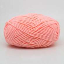 1pc 50g 5-Stranded Cotton Yarn, Suitable For DIY Weaving Bags, Scarves, Hats, Sweaters, Home Textiles