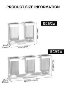 Kitchen Counter Utensil Holder, Large Capacity Storage, Tidy Kitchen Space, Vertical With Drip Tray