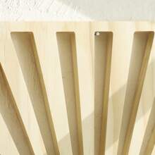 1pc Minimalist Wooden Hanging Wall Shelf For Home Decor, Plant Pot, Vase And Ornament Display