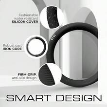 Power Ring 10lbs Weight Ring Weighted Circle Kettlebell For Yoga Exercise Aerobics Home Fitn Core Training - A.Black-4.5kg - View 3