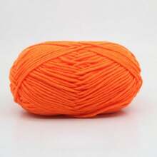 1pc 50g 5-Stranded Cotton Yarn, Suitable For DIY Weaving Bags, Scarves, Hats, Sweaters, Home Textiles