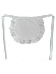 1 Stück Maid Cosplay Schürze, Maid Cosplay Kostüm, Kellnerin Diener Kostüm Halbschürze