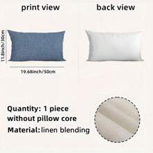 2pcs Rectangular Waist Pillow Cushion Cover, Bohemian Style Decorative Throw Pillow Case For Home Sofa Bedhead, 30cm X 50cm, No Pillow Inserts Included, Bedroom Cushion, Soft Pad, Pad, Decorative Sofa Cushion, Cushion Cover, Home Decor, Sofa Cover, Sweet Dreams, Outdoor Mat