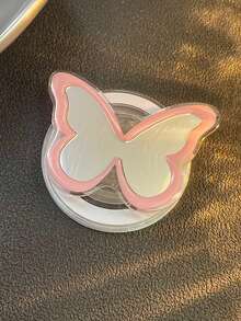 卡通星星图案镜子，可爱手机支架带 Magsafe 磁吸力，适合直播或观看视频，兼容 、Android 手机，生日、家人、朋友礼物，推拉式手机握把、手机支架、手机配件 - 彩色 - 查看 14